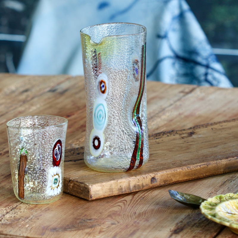 GOTI DI MURANO Carafe – Mouth Blown on Murano Italy