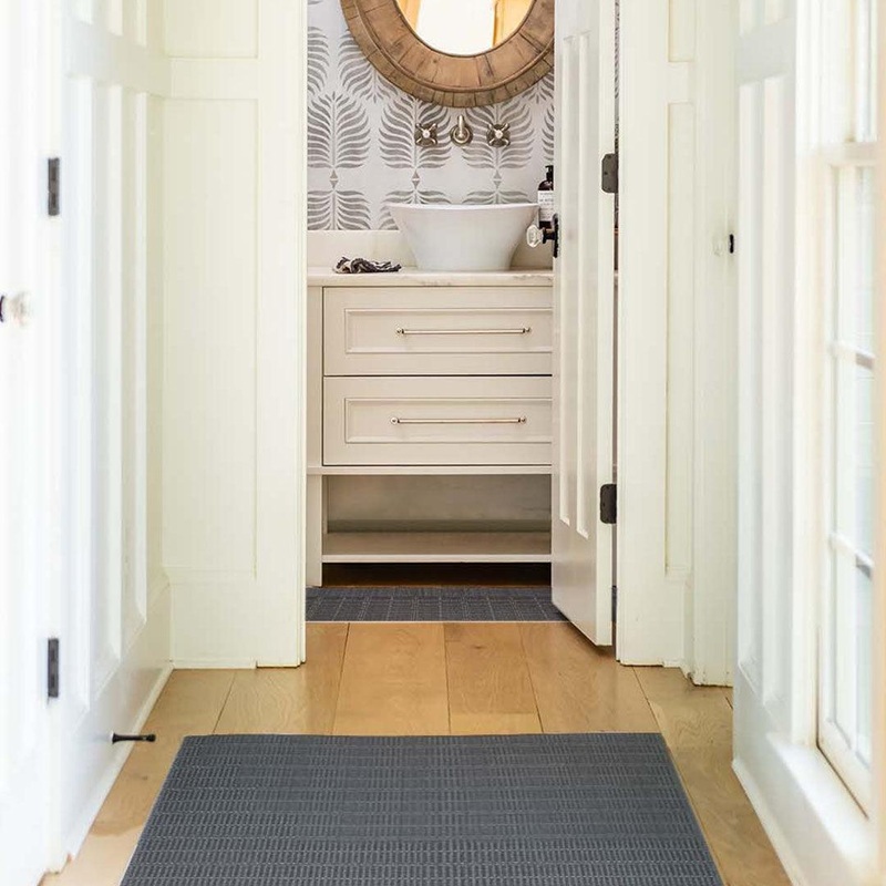 Jessica FloorFlat | Charcoal – Premium Vinyl Mat