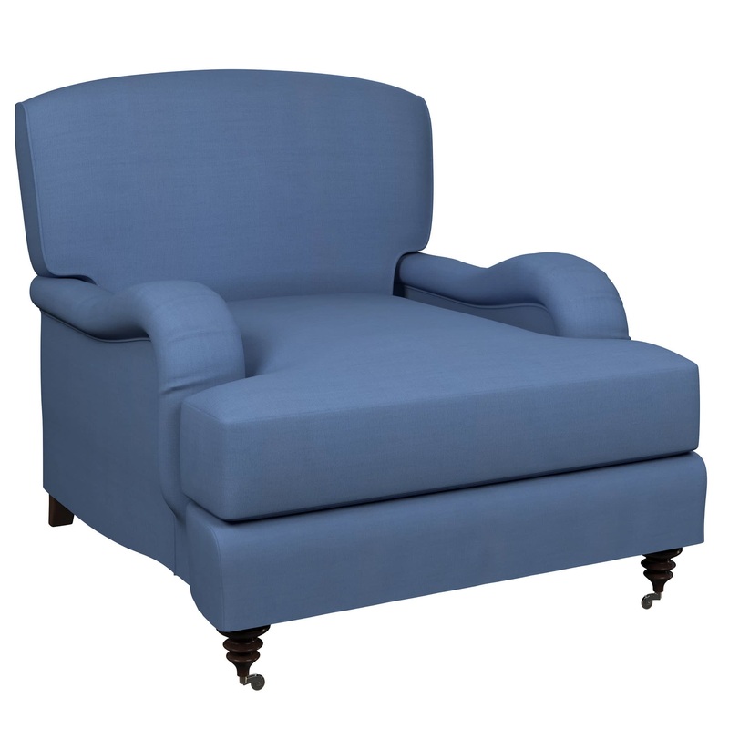 Litchfield Chair | Estate Linen French Blue