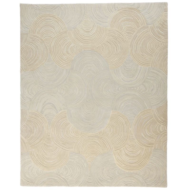 MERINQUE IVORY TUFTED 8×10