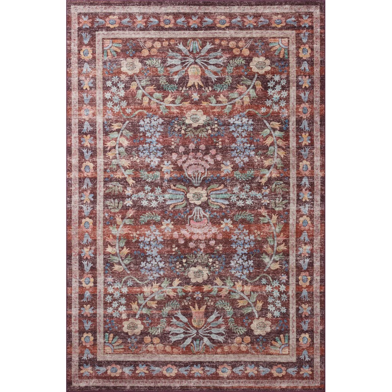 Rifle Paper Co. x Loloi Maison Rug | Frances Red