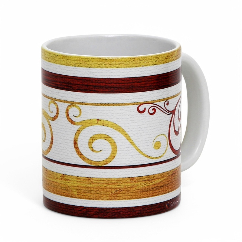 SUBLIMART: Ricco Italia Mug White Handle – by Mario Bruno (Design 6405)-