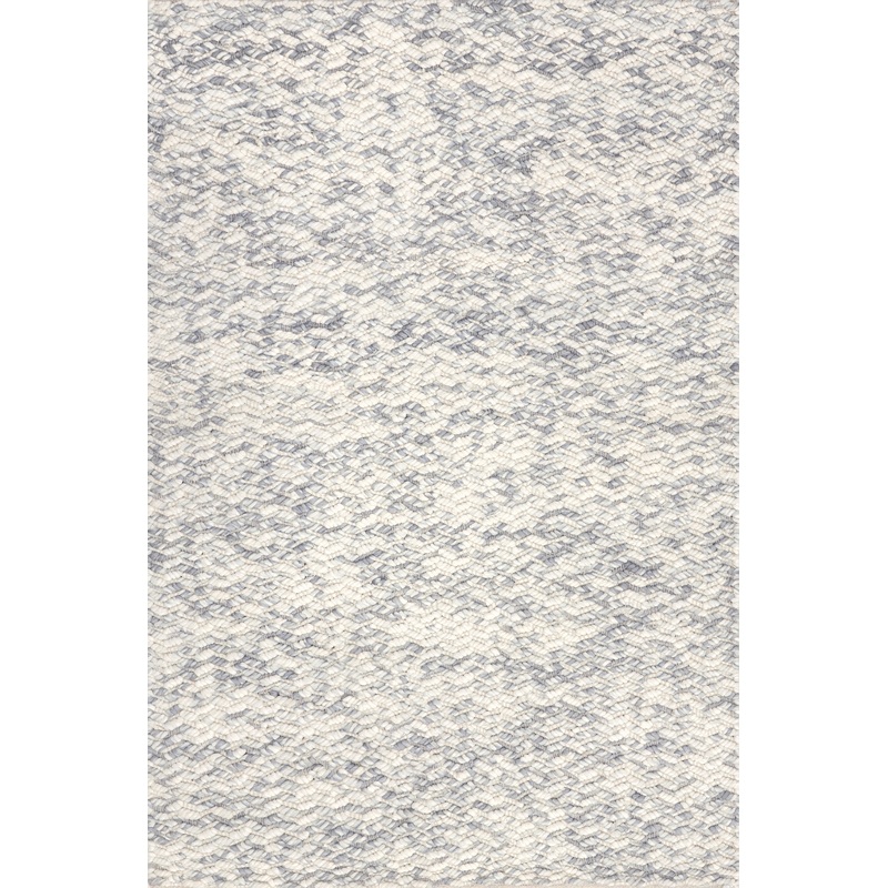 Sutton Solid Chevron Rug | Blue