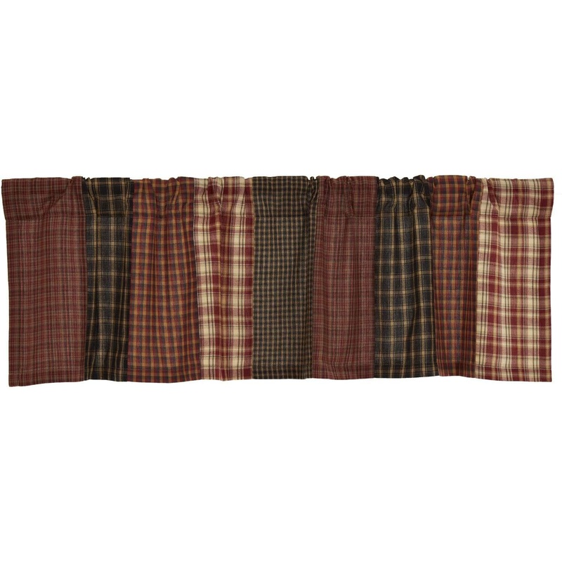Beckham Patchwork Valance 16×60