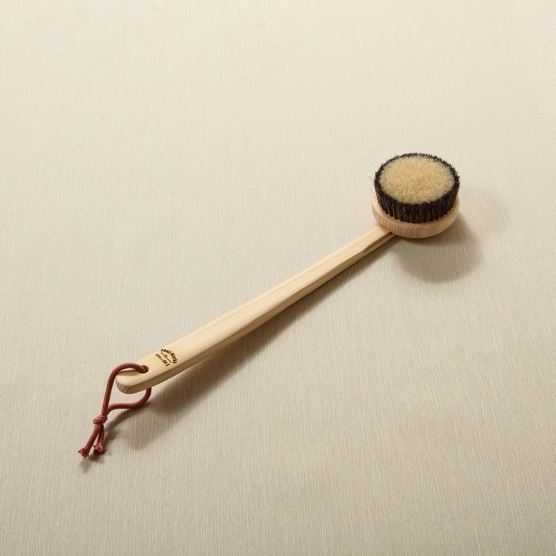 Cypress body wash brush