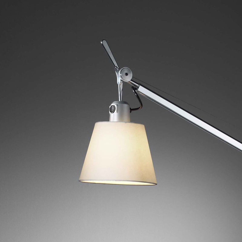 Artemide Tolomeo Basculante Floor Lamp – Body + Shade (Without support base)