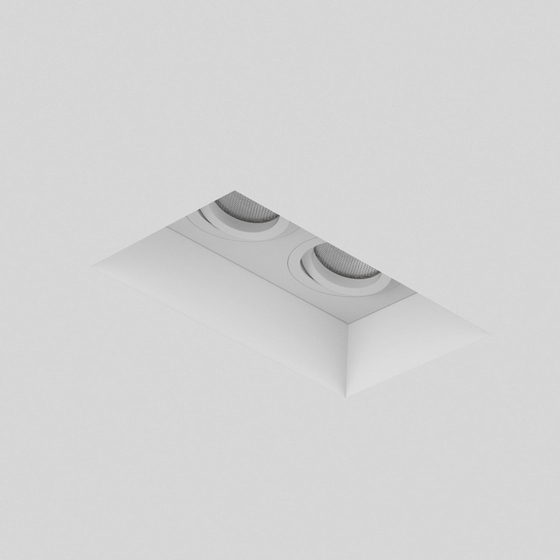 Astro Blanco Twin Adjustable Recessed Spotlight