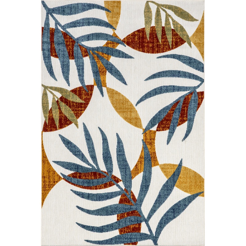 Bree Palm Leaf Indoor/Outdoor Rug | Multicolor