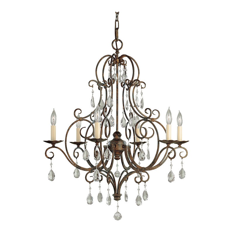 Generation F1902 Chateau 6-lt Single Tier Chandelier