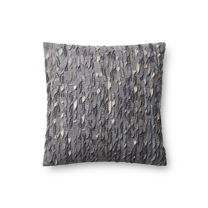 Loloi Pillow | P0605 Grey