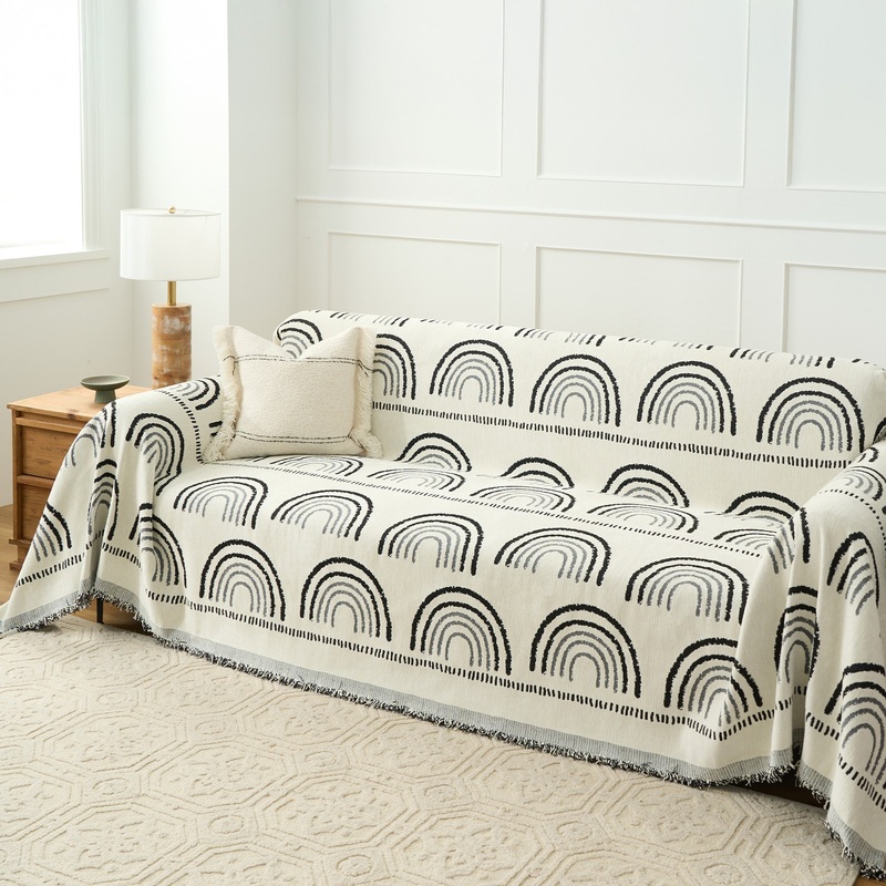 Reversible Mountain Landscape Sofa Cover – Final Sale