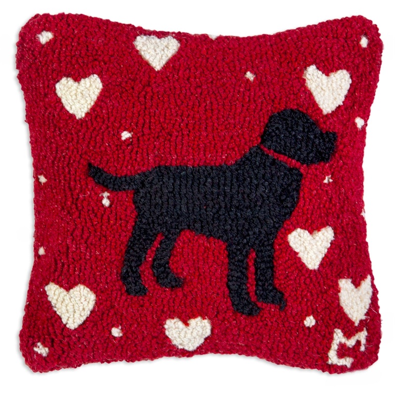 Lab Love Black – 14″ x 14″