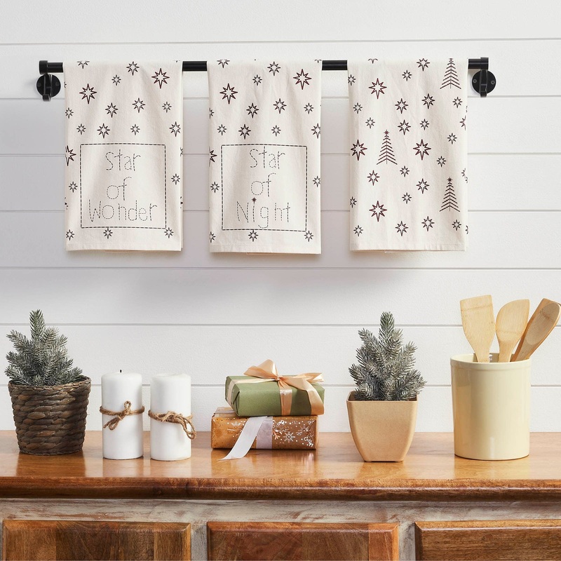 Star of Wonder Tea Towel Set of 3 19×28