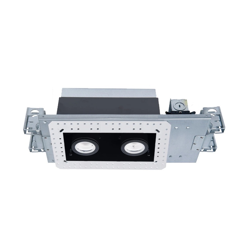 WAC MT-4215L Silo Multiples 2 Light Non-IC Rated Housing with Light Engine and Invisible Trim