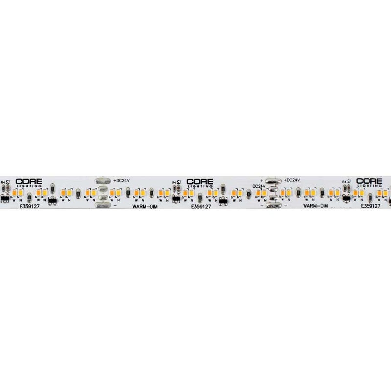Core LSM35WD 1-ft 24V LED Indoor Auto Warm-Dim Flexible Strip, 3.6W/ft