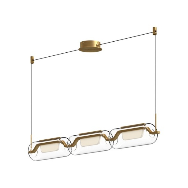 Kuzco LP28543 Hilo 3-lt 43″ LED  Linear Pendant