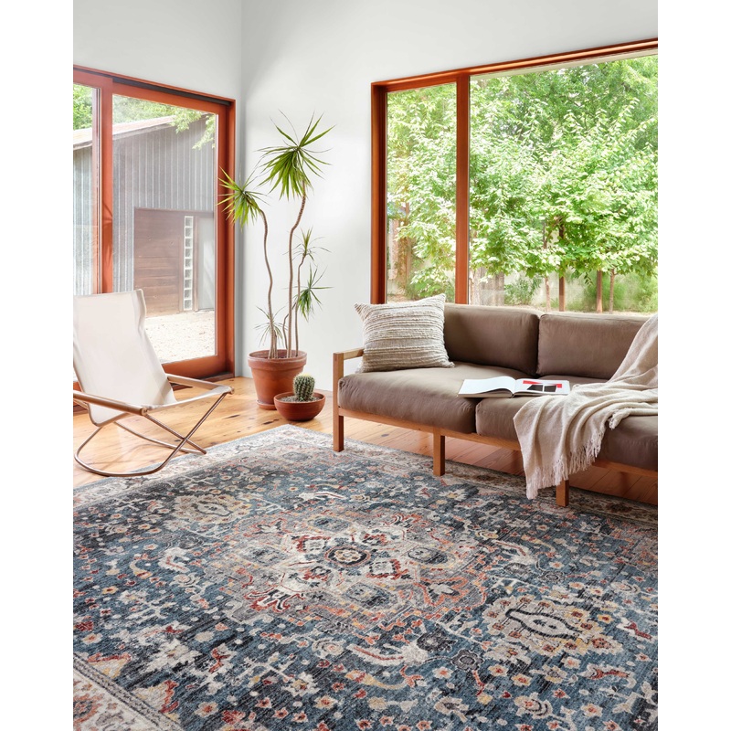 Loloi II Samra Rug | Slate / Multi