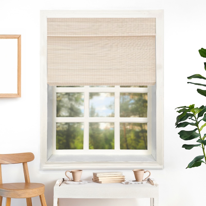 Nomi Woven Bamboo Blinds & Shades | Sandstone