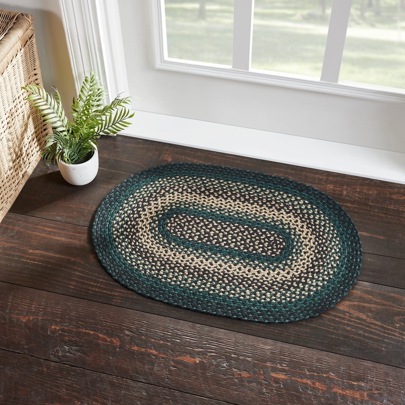 Pine Grove Jute Rug Oval w/ Pad 20×30