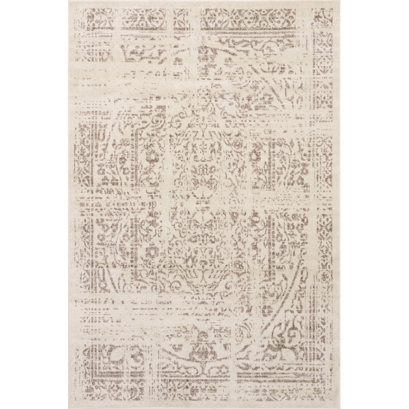 Ring Around The Rosette Rug | Beige