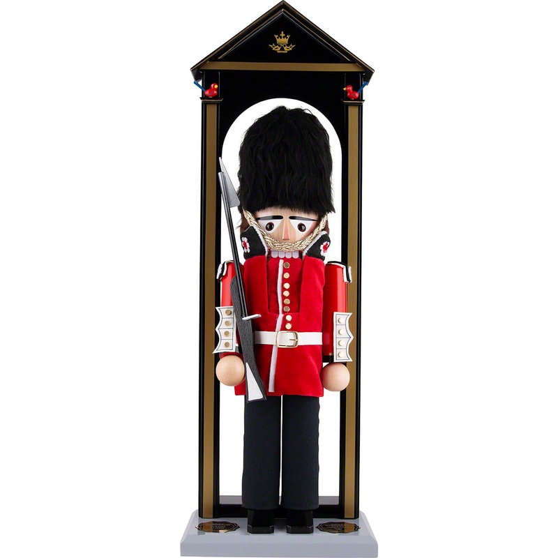 Steinbach Handmade Wooden Nutcracker, Queens Guard, 22″