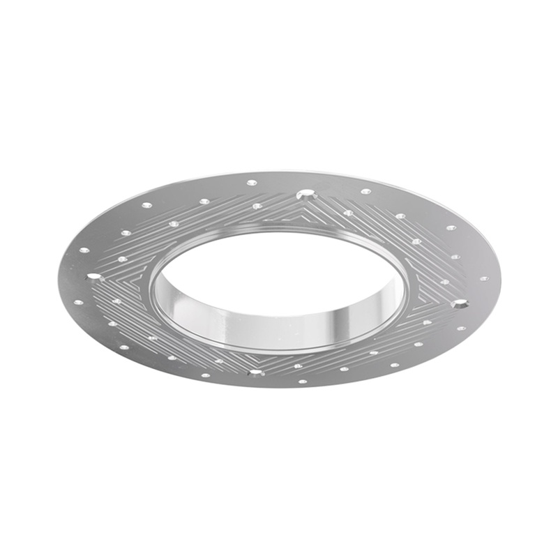 4″ Round Trimless Spackle Frame