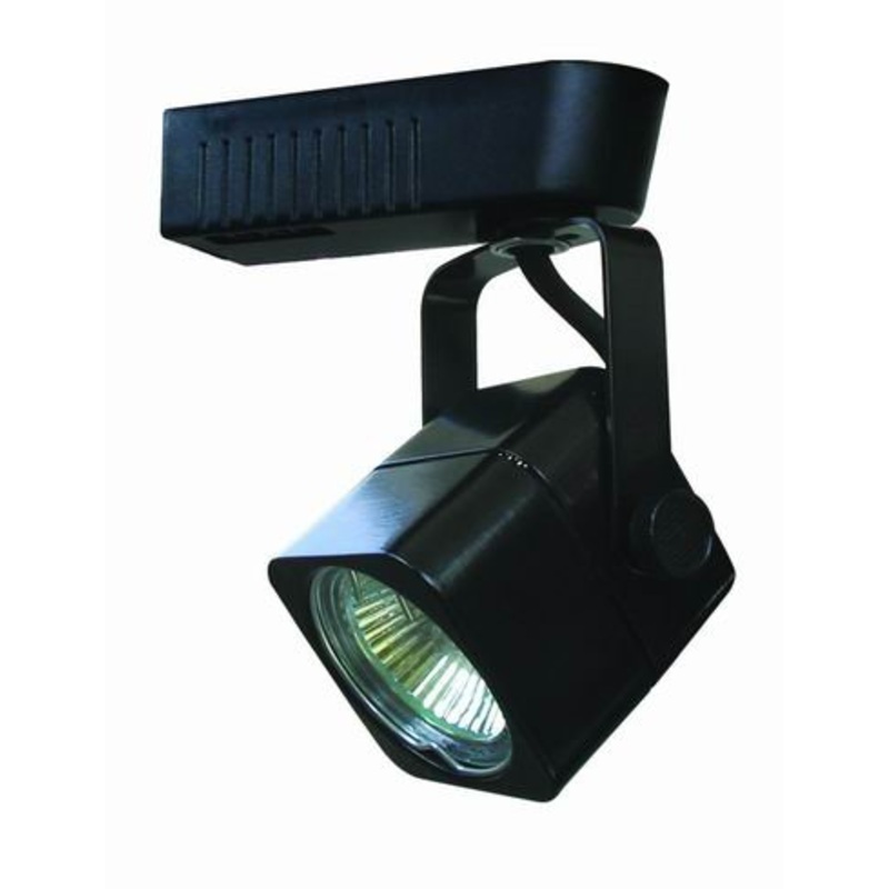 Light Square Track Head- Black