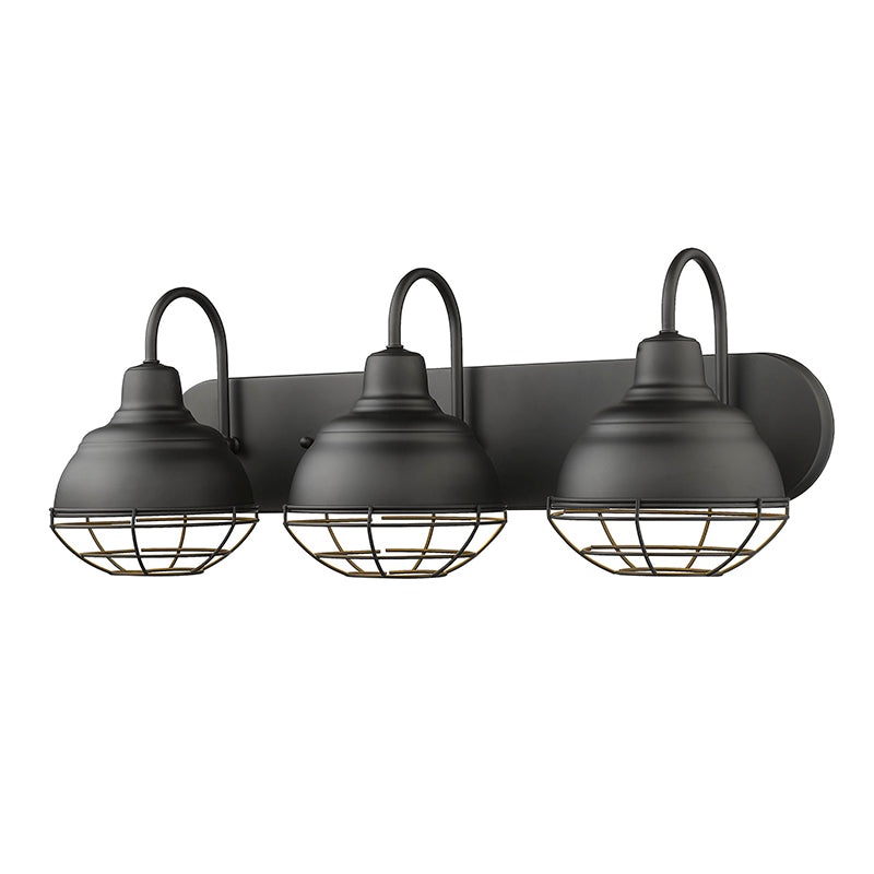 Millennium 5423 Neo-Industrial 3-lt 25″ Bath Vanity Light
