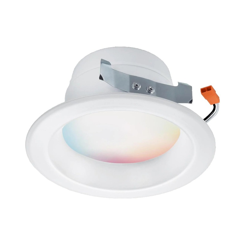 Starfish Wifi Smart LED Color-Changing 4 Inch Recessed Downlight