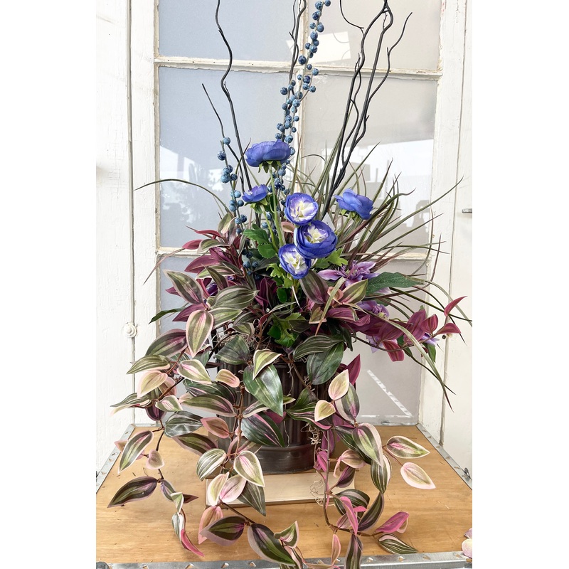 28″ Hidden Gems Porch Pot