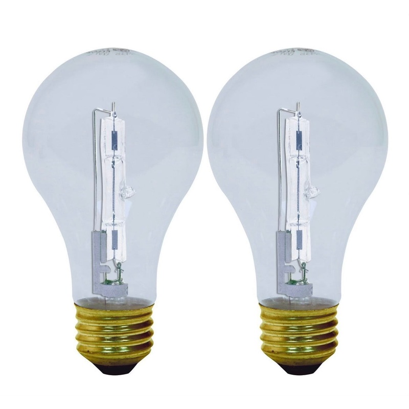 2pk. GE Energy Efficient Reveal clear 72W Light Bulb