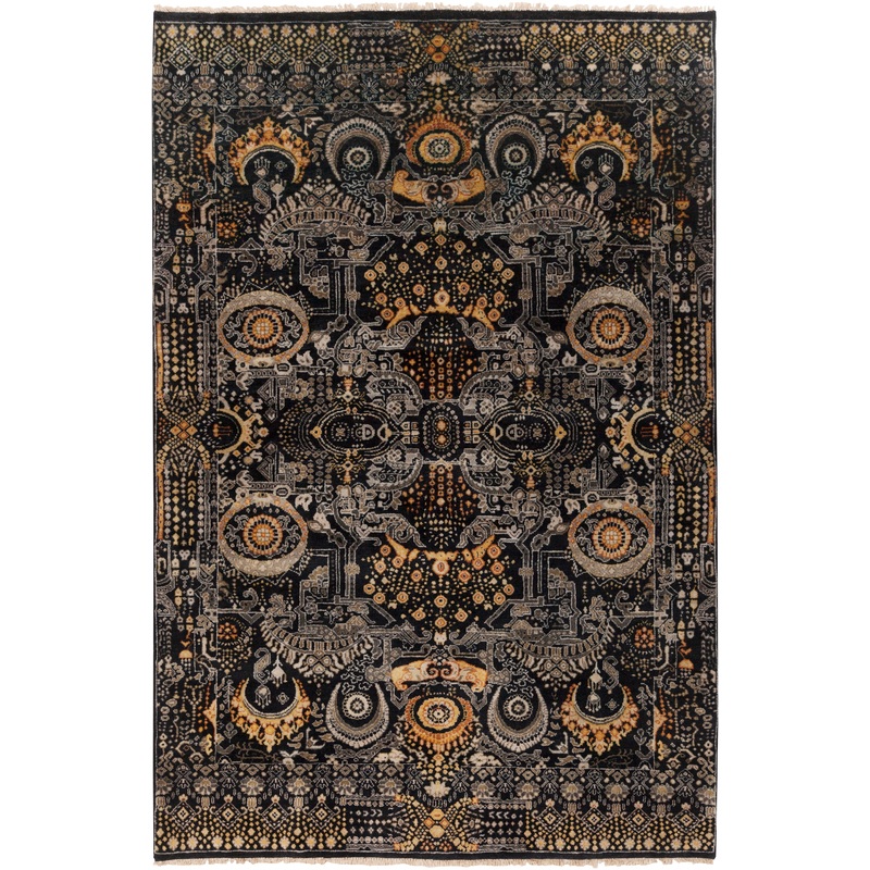 Empress 12721 Hand Knotted Wool Indoor Area Rug by Surya Rugs