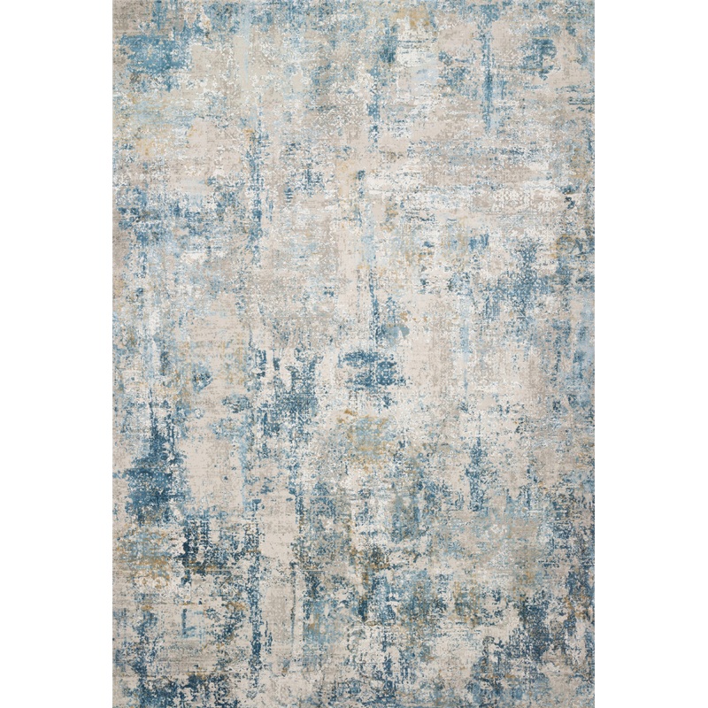 Loloi Sienne Rug | Grey / Blue