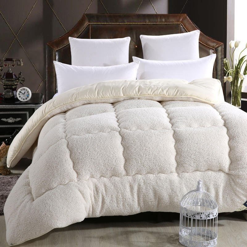 Beige Cashmere Blanket