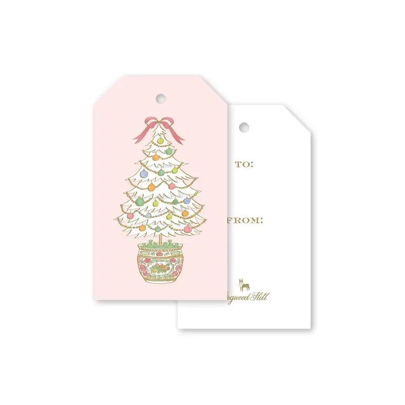 Famille Rose Medallion Tree Gift Tags