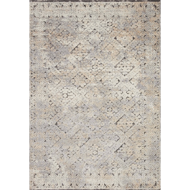 Loloi Theory Rug | Grey / Sand