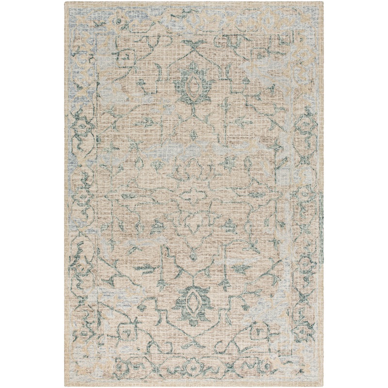 Piastrella 22951 Hand Tufted Wool Indoor Area Rug by Surya Rugs
