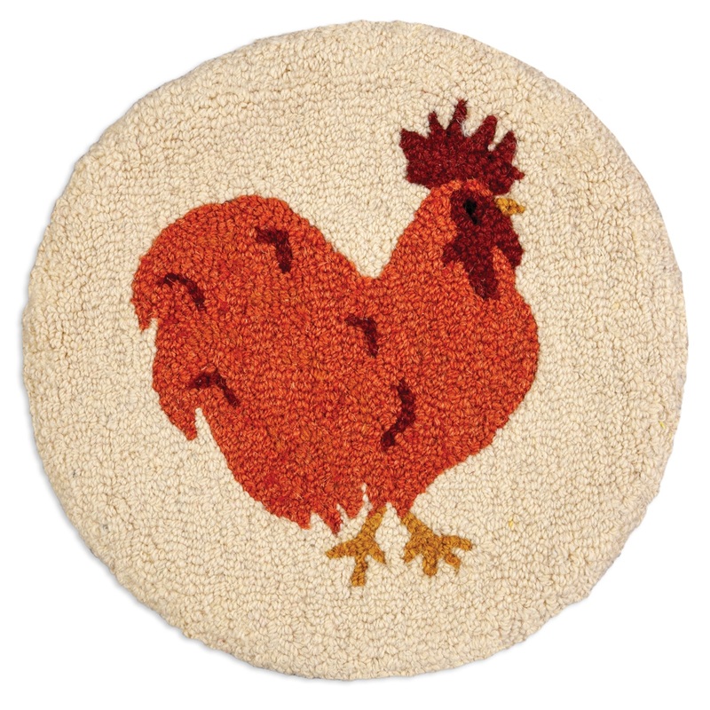 Proud Hen – 14″ Round Chair Pad