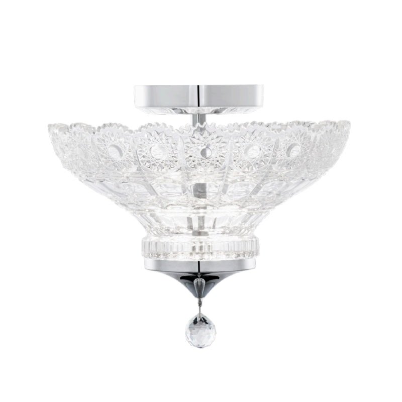 Schonbek S2912 Sterling 1-lt 12″ LED Semi-Flush Mount