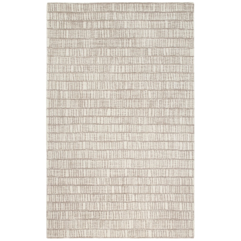 Talus Tufted Wool Custom Rug | Ivory