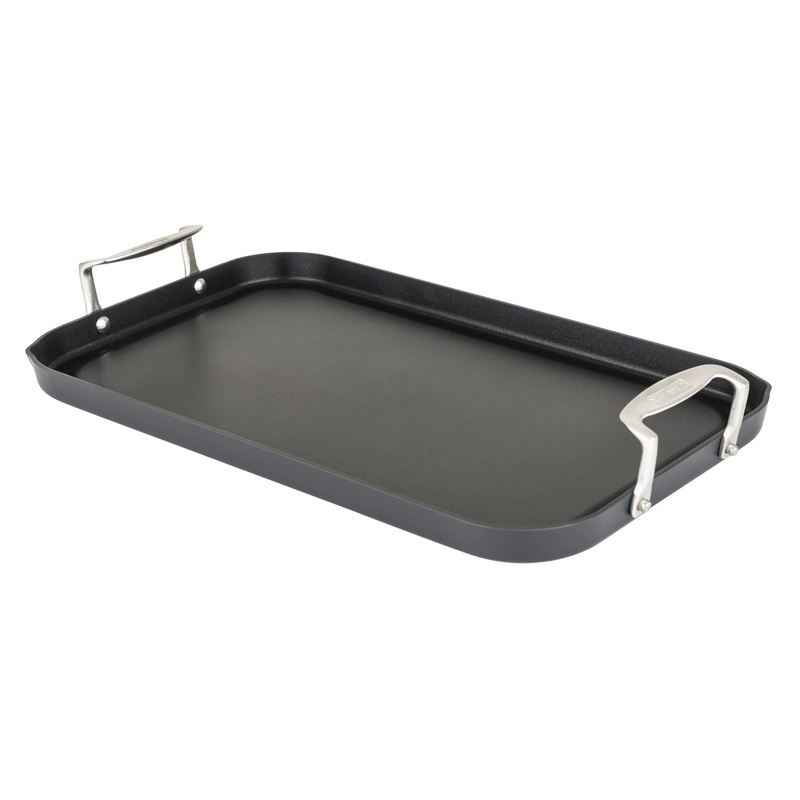 Viking Culinary Hard Anodized Nonstick Double Burner Griddle