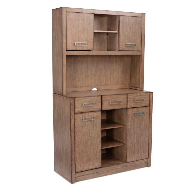 Modern & Contemporary Buffet with Hutch By Big Sur