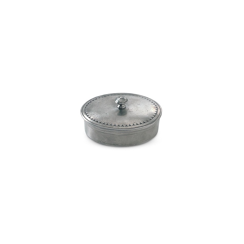 Oval Lidded Box
