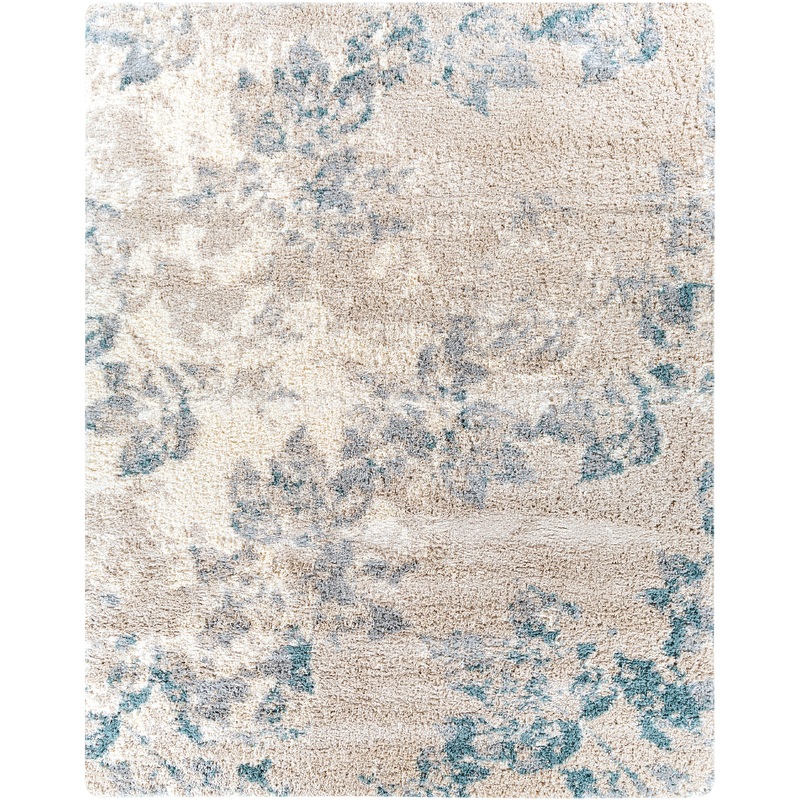 Eskimo Shag 29159 Machine Woven Synthetic Blend Indoor Area Rug by Surya Rugs
