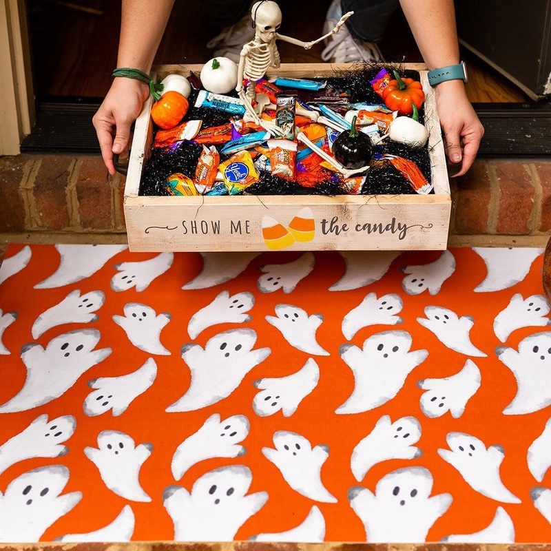 Fab-Boo-Lous FloorFlat | Orange – Premium Vinyl Mat