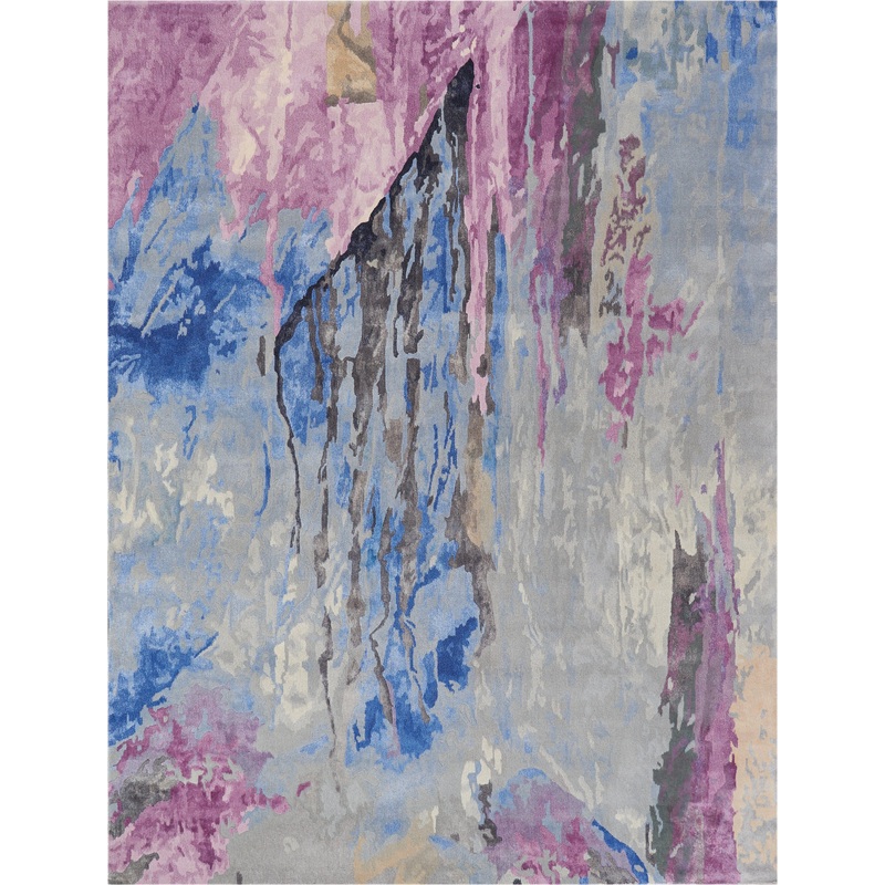 Nourison Prismatic 8’6″ x 11’6″ Grey/Multicolor Modern Indoor Rug