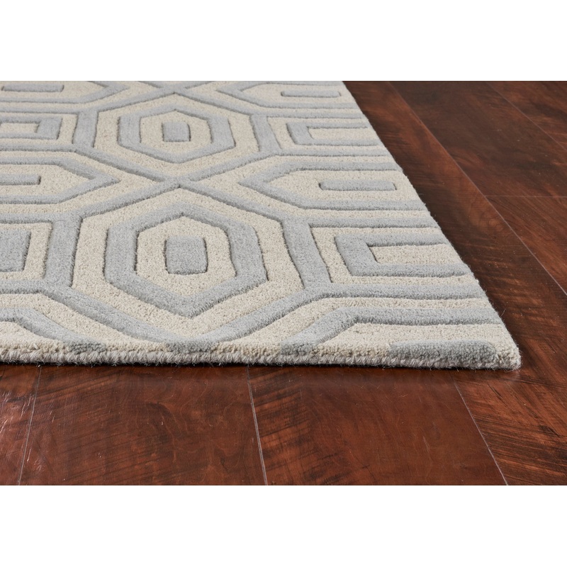 Eternity 106 Hand-woven Wool Indoor Area Rug From KAS Rugs