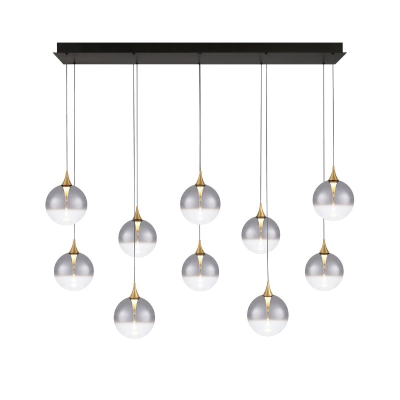 Eurofase 48932 Iissa 10-lt 47″ LED Multi Drop Chandelier