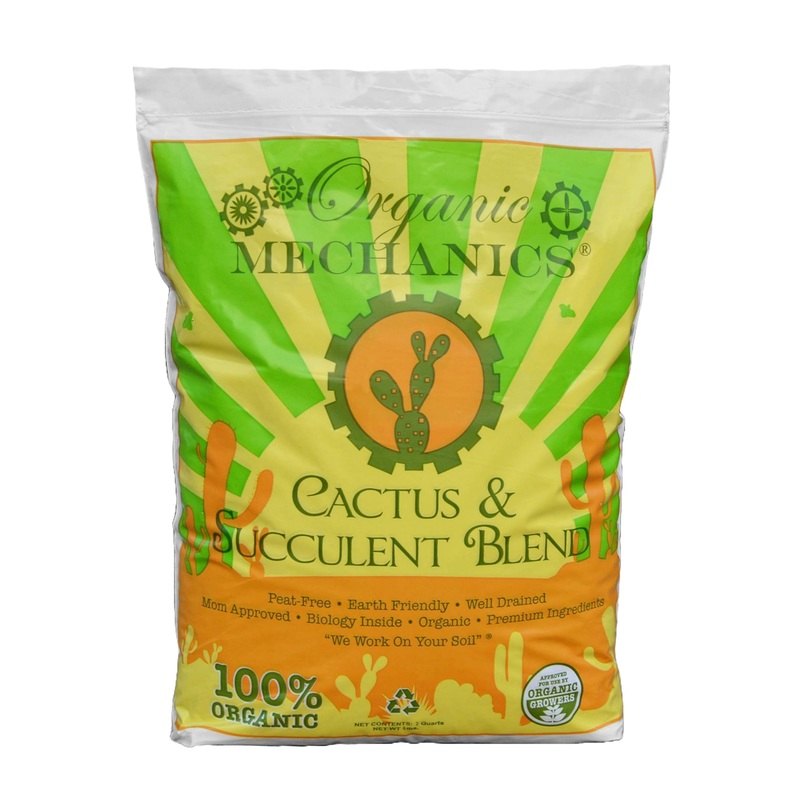 Organic Mechanics Cactus & Succulent Blend