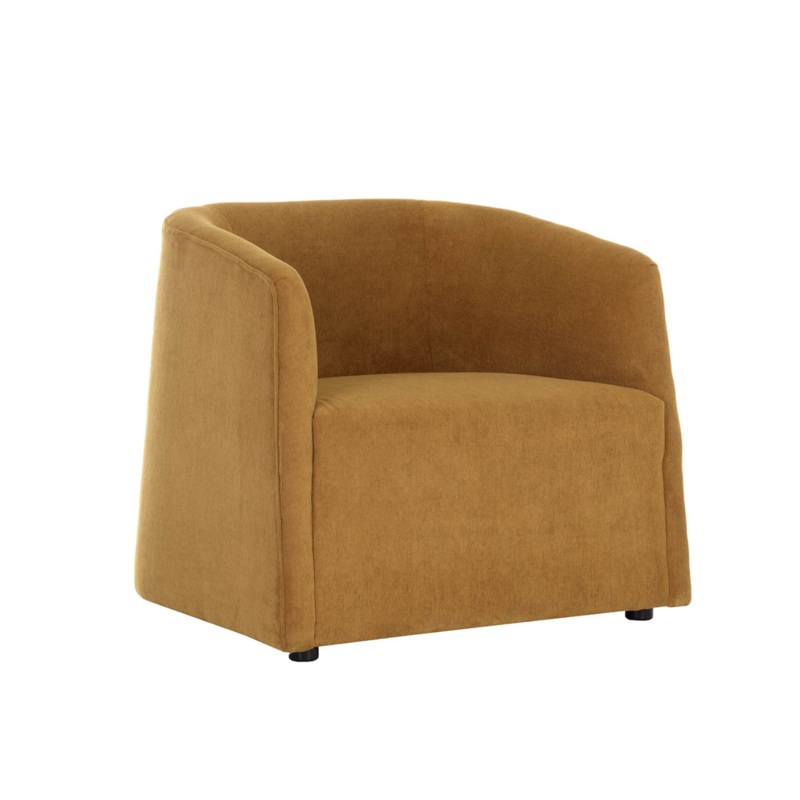 Serena Lounge Chair – Treasure Gold